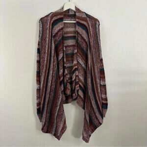 American Eagle Open Front Waterfall Cardigan Women's M ...